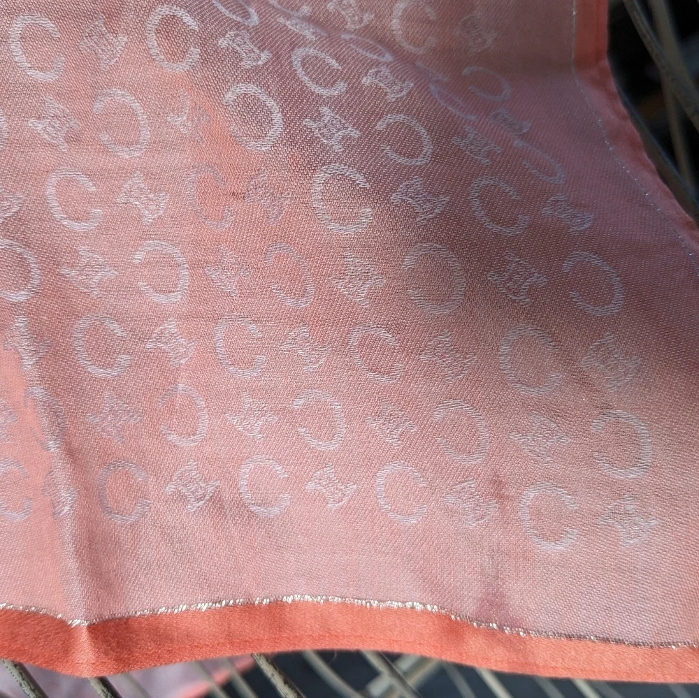 Celine Vintage Handkerchief Woven Fabric